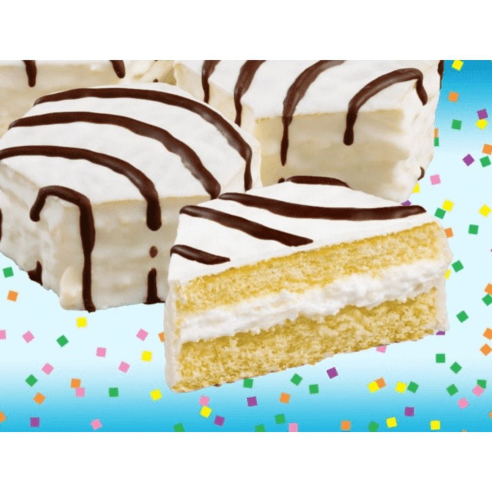 Little Debbie Zebra Cakes, 10 Boxes of 100 Fudge Striped Snack Cakes, Twin Wrapped