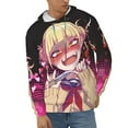thumbnail image 2 of My Hero Academia Himiko Toga Mens Active Sweatshirts Cozy Hoodie 3d Graphic Sweater Casual Winter Clothes Tops Coat Xx-Large, 2 of 7
