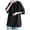 Black, variant on Shirt for Men Short Sleeve Crew Neck Lightweight Dark Gray T-Shirts Men's Clothing