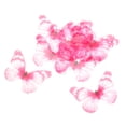 thumbnail image 3 of 10 piezas de gasa mariposa Flatback encantos adornos DIY pelo rosa Sunnimix Chiffon Flatback Embellishment, 3 of 8