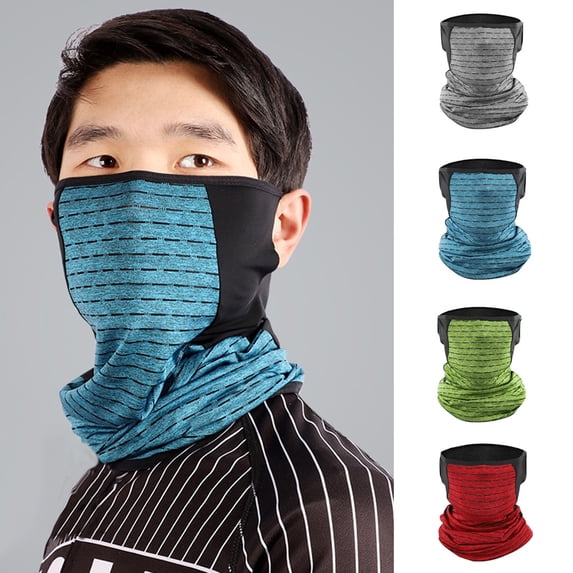 SPRING PARK Unisex Cool Neck Gaiter Face Scarf Cover Headwear Bandana Sun UV Scarf