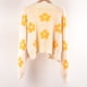 thumbnail image 4 of Puntoco moda mujer Casual cuello pico manga larga otoño suéter cárdigan blusa botón Pullver tops Puntoco Puntoco-5952, 4 of 9