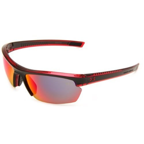 Armour Sports Sunglasses Red Mirror Cat-3 UV400 Shatterproof Lenses 