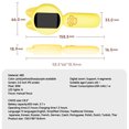 thumbnail image 4 of Lupa Mano para Microscopio 100X Con Pantalla LCD 2" Kids Mag () Amarillo, 4 of 9