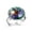 Multi 4, variant on Roosters Hens Eggs Pattern Stainless Steel Rings for Women, Open Adjustable Ring Promise Ring Jewelry Gifts