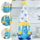 thumbnail image 1 of pstuiky Muñeco de Janucá Rodolfo Decoración Sombrero Azul Muñeco sin Rostro Decoración de Muebles, 1 of 4