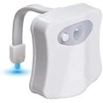 thumbnail image 1 of Motion Sensor Toilet Night Light Home Toilet Light Bathroom Human Movement Sensor Toilet Seat Light 8 Color Change Memory Light Detection (1 Pack), 1 of 5