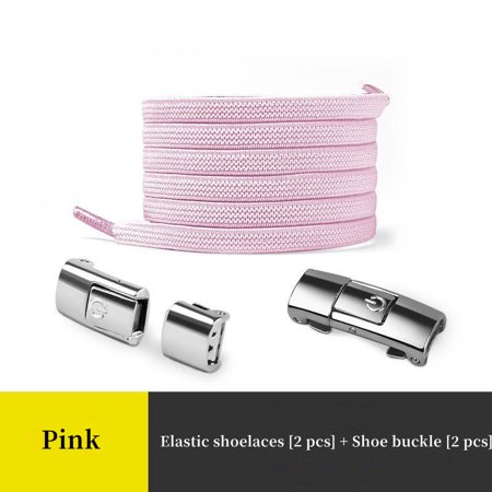 

New Lightweight Button Switch Buckle Tie-Free Shoelaces For Adults And Kids