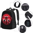 thumbnail image 4 of Helluva Boss Backpack,3d Print Laptop Backpack Lightweight Casual Daypack Bookbag 16.5 In, 4 of 8