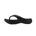 thumbnail image 2 of CHWshoes Platform Flip Flops for Women, Arch Support Cushion Thong Sandals, Thick Sole Pillow Slippers, Non-Slip Summer Beach Shoes Black Size 38, 2 of 4