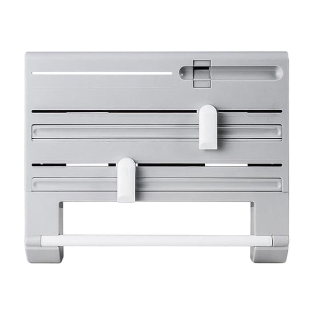Bearachild Caja de almacenamiento de envoltura de plástico 6 en 1, estante de corte de almacenamiento multifuncional, estante de herramientas de cocina Cocina y Comedor Bearachild HA017323-00