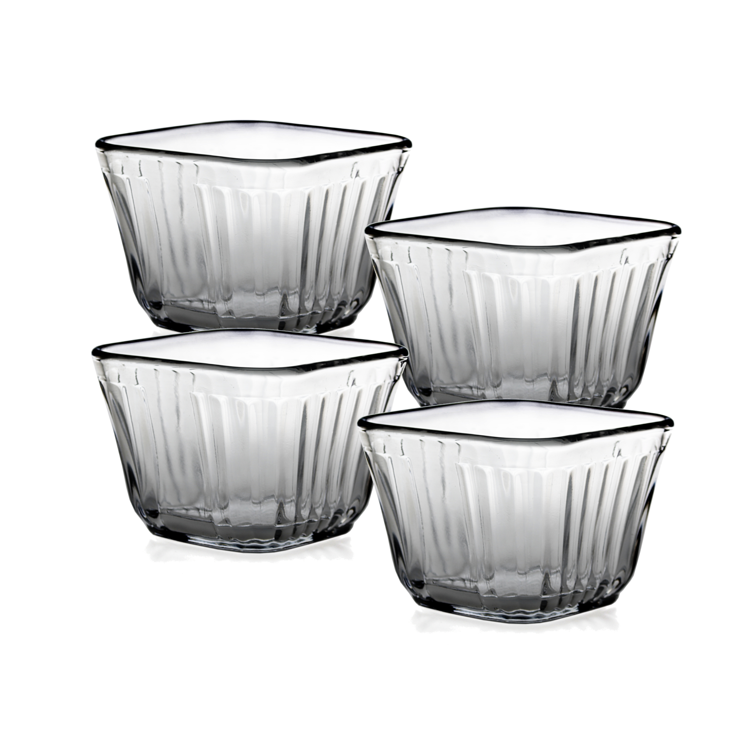 Anchor Glass 2 Cup Baking Dish, Set of 4