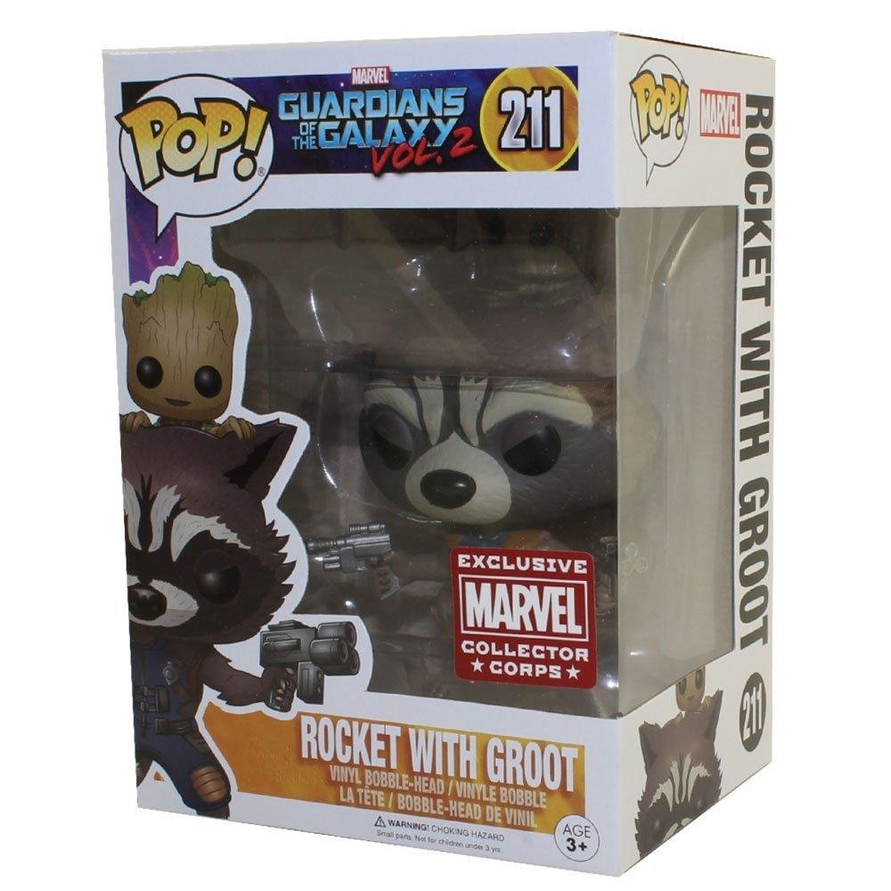 funko pop rocket and groot