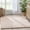 Blush, variant on Well Woven Eova Grey Super Thick & Soft Tribal Diamond Stripes Area Rug 3x5 (3'11" x 5'3")