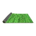 thumbnail image 2 of Ahgly Company Indoor Round Abstract Green Modern Area Rugs, 5' Round, 2 of 4