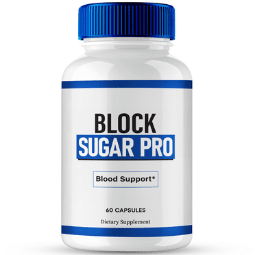 Block Sugar Pro Capsules, Official BlockSugar Pro Advanced Blood Formula Supplement Pills - Maximum Strength, All Natural Healthy Circulation & Stable Levels, BlockSugarPro Reviews (1 Pack)