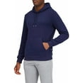thumbnail image 2 of Puma Mens Mid-weight Modern Basics V2 Fleece Hoodie Blue XX-Large, 2 of 4