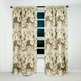 thumbnail image 6 of Designart "Tranquil Natural Tropics II" Tropical Curtain Panels, 6 of 6
