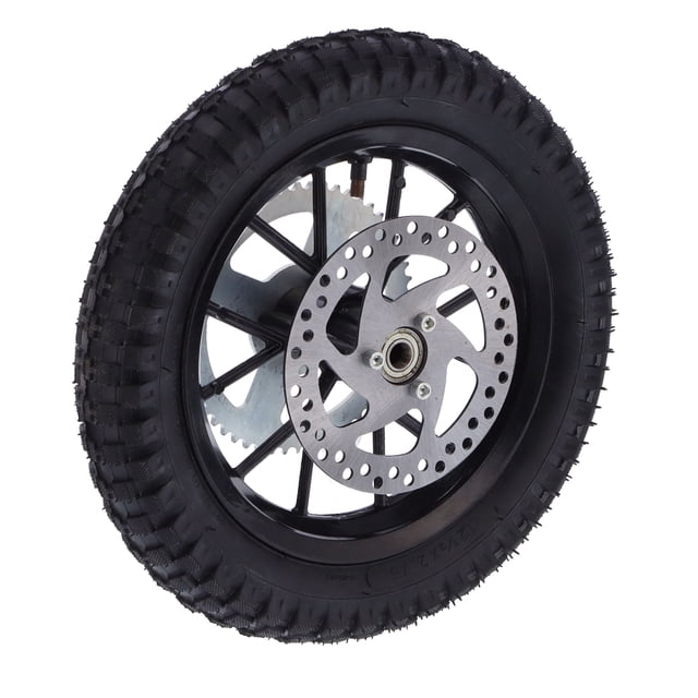 Rear Wheel, Anti-skid Pocket Bike Tire Simple Installation Replacement For Mini Dirt Bike For Tire Replacement