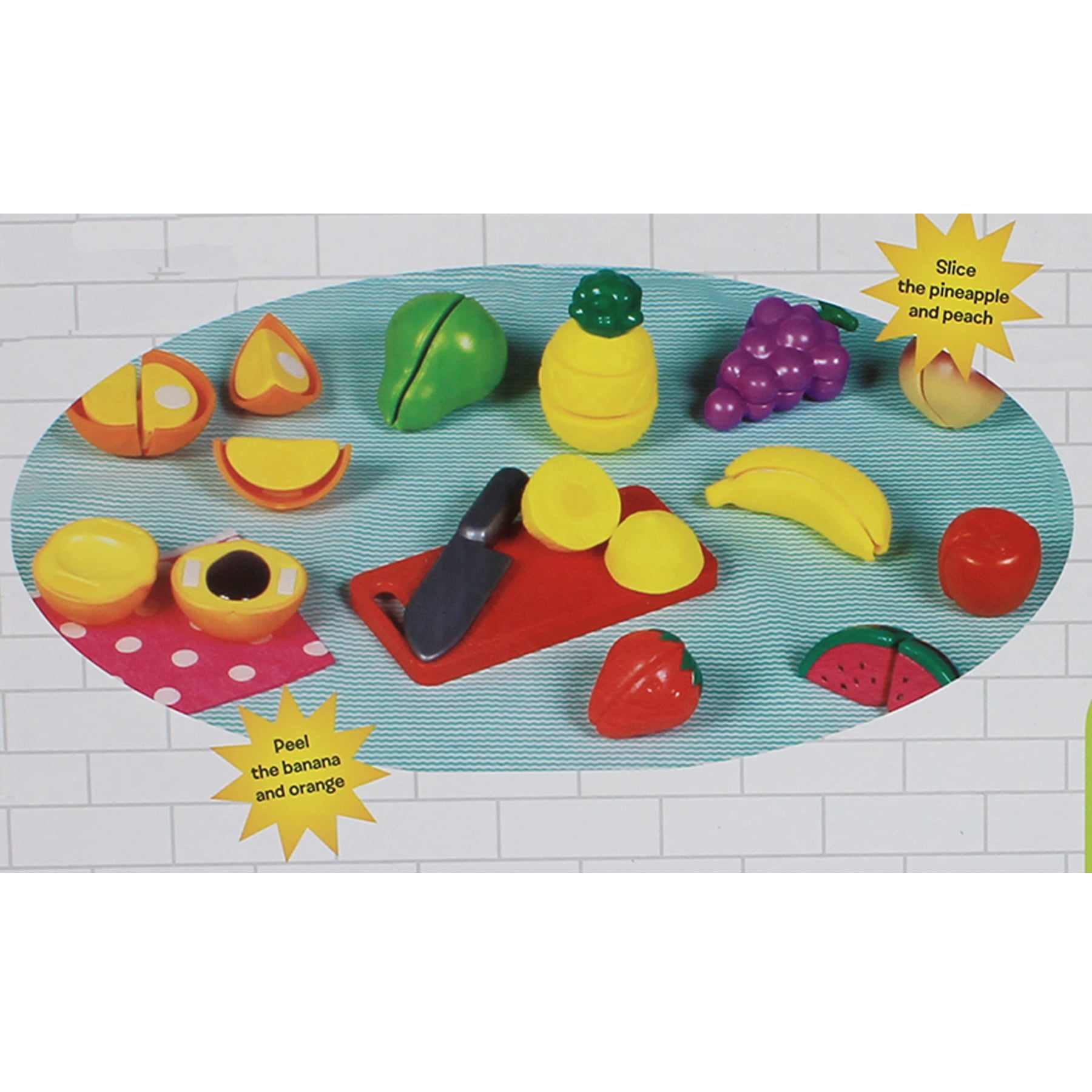 Small World Toys Fun-With-Fruit 13-Piece Playset