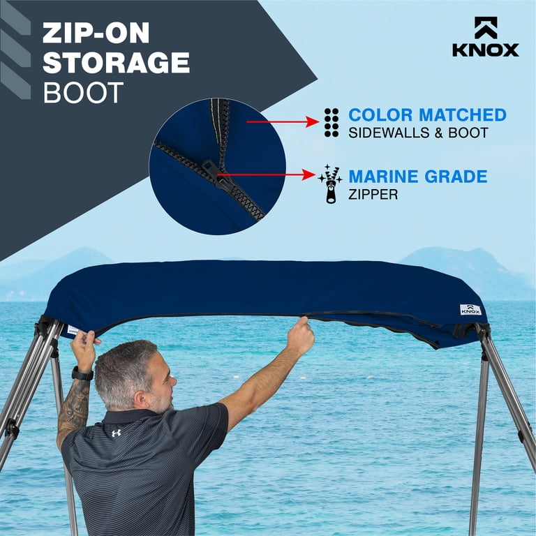 Bow Bimini Bimini Top Boot Cover With Light Hole Caminor Bimini