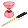 thumbnail image 2 of Jouet Bâton en Métal de Jonglage Diabolo à Triple Roulement Chinois 13 cm Rouge, 2 of 8