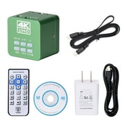 Yabuy 4K Clear Definition 7X Digital Zoom Microscope Camera Industrial Lab Detected Imaging Acquisition Video Recorder