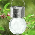 thumbnail image 5 of FKHouse 8-Pack Solar Outdoor Hanging Lanterns, Thanksgiving & Christmas Decoration Lights, 5 of 8