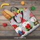 thumbnail image 5 of Balery Merry Christmas Gnome1 Bolsa de Mano para Mujeres con Cremallera, Bolsa de Gimnasio con Compartimentos, Bolsa para Laptop, Bolsa para Trabajo, 5 of 7