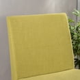 thumbnail image 4 of GDF Studio Hampton Mid Century Modern Upholstered Dining Chairs, Set of 2, Green Tea Fabric and Oak, 4 of 12