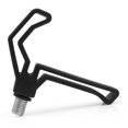 thumbnail image 2 of Soporte para caña de pescar premium - Juego de 2 en negro ABS resistente - Rosca británica M3/8 universal - Ideal para pesca de carpa - Incluye 2 soportes de 8.5x7.2 cm, 2 of 6