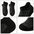 thumbnail image 2 of EALLCO 15 Pairs Mens Ankle Socks Low Cut Athletic Socks Classic Breathable Solid Socks, 2 of 5
