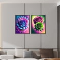 thumbnail image 2 of 2 Piezas 5D DIY Taladro Brillo Rosa Kit Del 30x40cm, 2 of 9