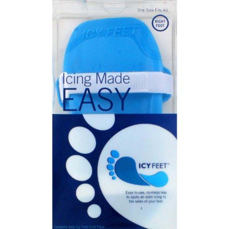 Icy Feet Plantar Fasciitis Pain Relief, Blue, Left Foot