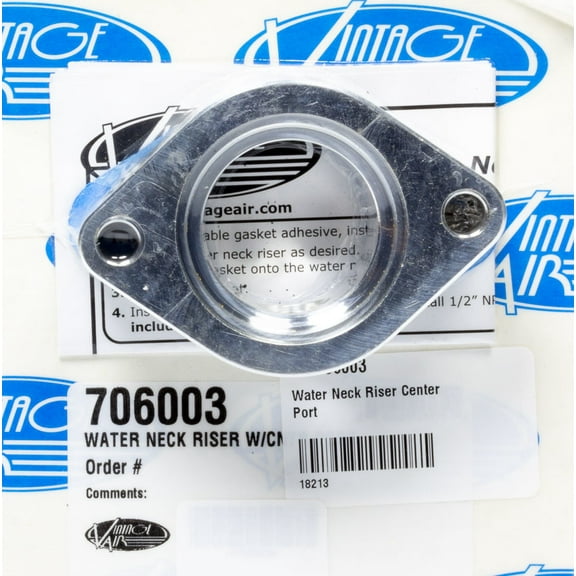 Vintage Air Water Neck Riser - Center Port