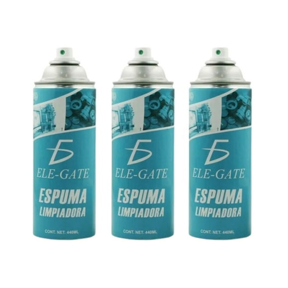 Espuma Limpiadora para Equipo De Cómputo 24 Tecno 3 Piezas