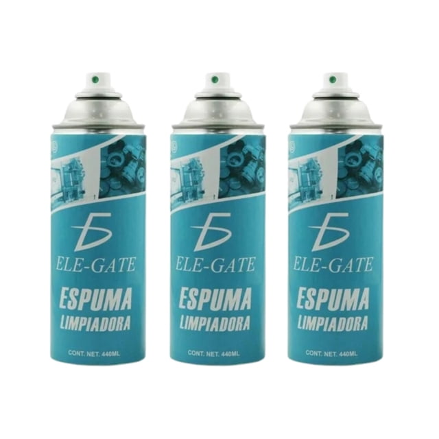 Espuma Limpiadora para Equipo De Cómputo 24 Tecno 3 Piezas