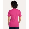 thumbnail image 3 of JERZEES 437F Women's Dri-Power Polo-Cyber Pink-XL, 3 of 6