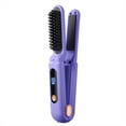 thumbnail image 1 of Plancha de Pelo Digital 2 en 1 con 3 Temperaturas Ajustables, Color Violeta, 1 of 8