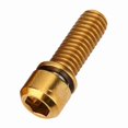 thumbnail image 2 of M Buder 4Pcs M6x18mm Tornillos de Freno de Disco para Bicicleta (Dorado) Aleación Premium Accesorios Ciclismo Montaña Fijación Segura, 2 of 9