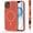 CORAL ROSE, variant on BLACK+DECKER for iPhone 14 Cases, Compatible with MagSafe, Shockproof Military-Grade Protection, Magnetic Phone Case for iPhone 14 Pro, White [Changeable Buttons, Lanyard]