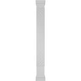 thumbnail image 2 of Ekena Millwork 12"W x 9'H Craftsman Classic Square Non-Tapered Mosaic Fretwork Column w/ Prairie Capital & Prairie Base, 2 of 8