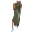 thumbnail image 2 of Womens Summer Dress Long Dress Casual Loose Maxi Dresses Beach Outfit 2024 Resort Women Summer Dress Sleeveless Hollow Out Lace Side Slit Summer Tank Dress Lady Night Clothes Summer Nightgowns Women, 2 of 8