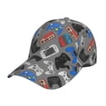 thumbnail image 1 of Fotbe Video Game Gorro Clásico de Béisbol, Gorra Ajustable con Broche Snapback, Gorro de Exterior de Algodón Suave, 1 of 6