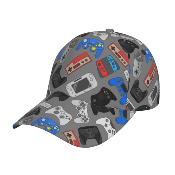 Fotbe Video Game Gorro Clásico de Béisbol, Gorra Ajustable con Broche Snapback, Gorro de Exterior de Algodón Suave