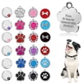 thumbnail image 3 of Personalized Engraving Pet Cat Name Tags Customized Dog ID Tag Collar Accessories Nameplate Anti-lost Pendant Metal Keyring, 3 of 7