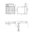 thumbnail image 5 of RoomAndLoft Queen Size Murphy Wall Bed with Shelf Storage & in Brown Solid Wood, 5 of 8