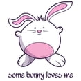 thumbnail image 3 of CafePress - Some Bunny Loves Me - Postcards (Package of 8), 3 of 3