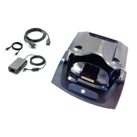 Restored Zebra CRD5500-100UES 1-Slot USB Cradle Kit – Compatible with MC55 & MC65, Includes Power Supply & US AC Line Cord (Refurbished)