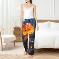 thumbnail image 4 of Balery Glowing Mushroom In Forest Pantalones de pijama para mujer, pijamas ultraligeros, pantalones de estar por casa-3X-Large, 4 of 6